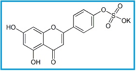 Apigenin 4-O-Sulfate Potassium Sal